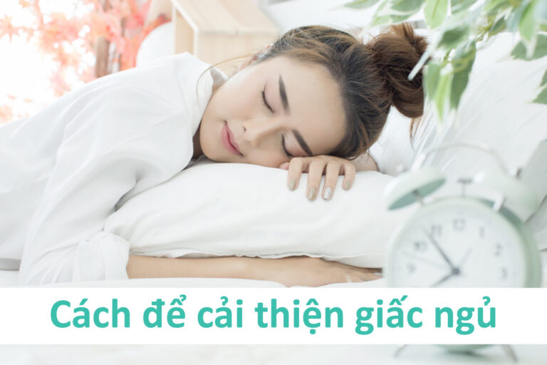 Cải thiện giấc ngủ